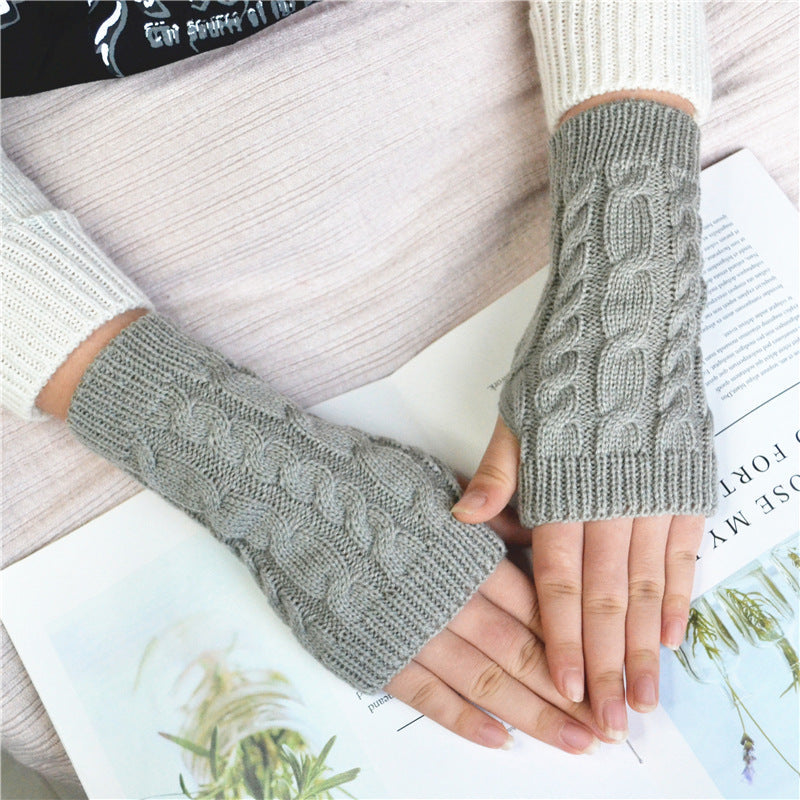 Warm Winter Knit Gloves