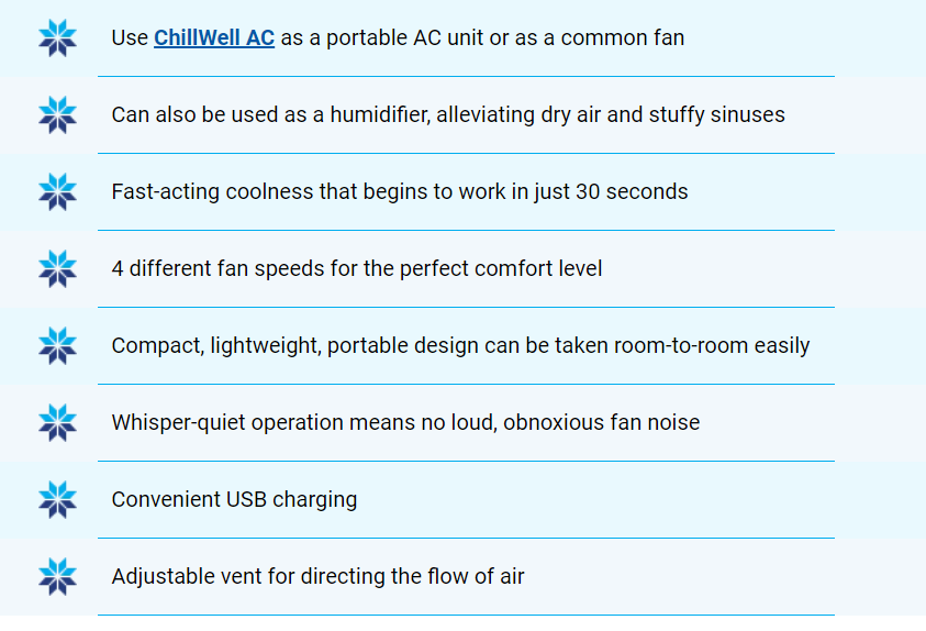 Compact Personal Air Conditioner for Home Office
