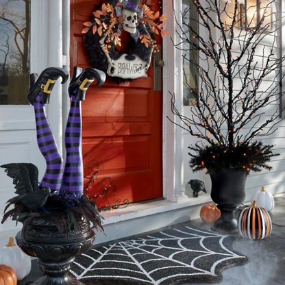 Spooky Witch Yard Stakes, 2 Pack Halloween Decor
