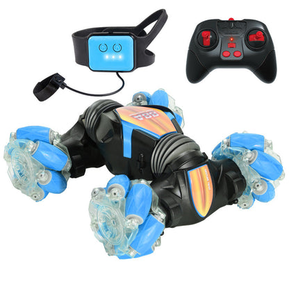 Turbo 2-in-1 RC Stunt Car with Dual Control