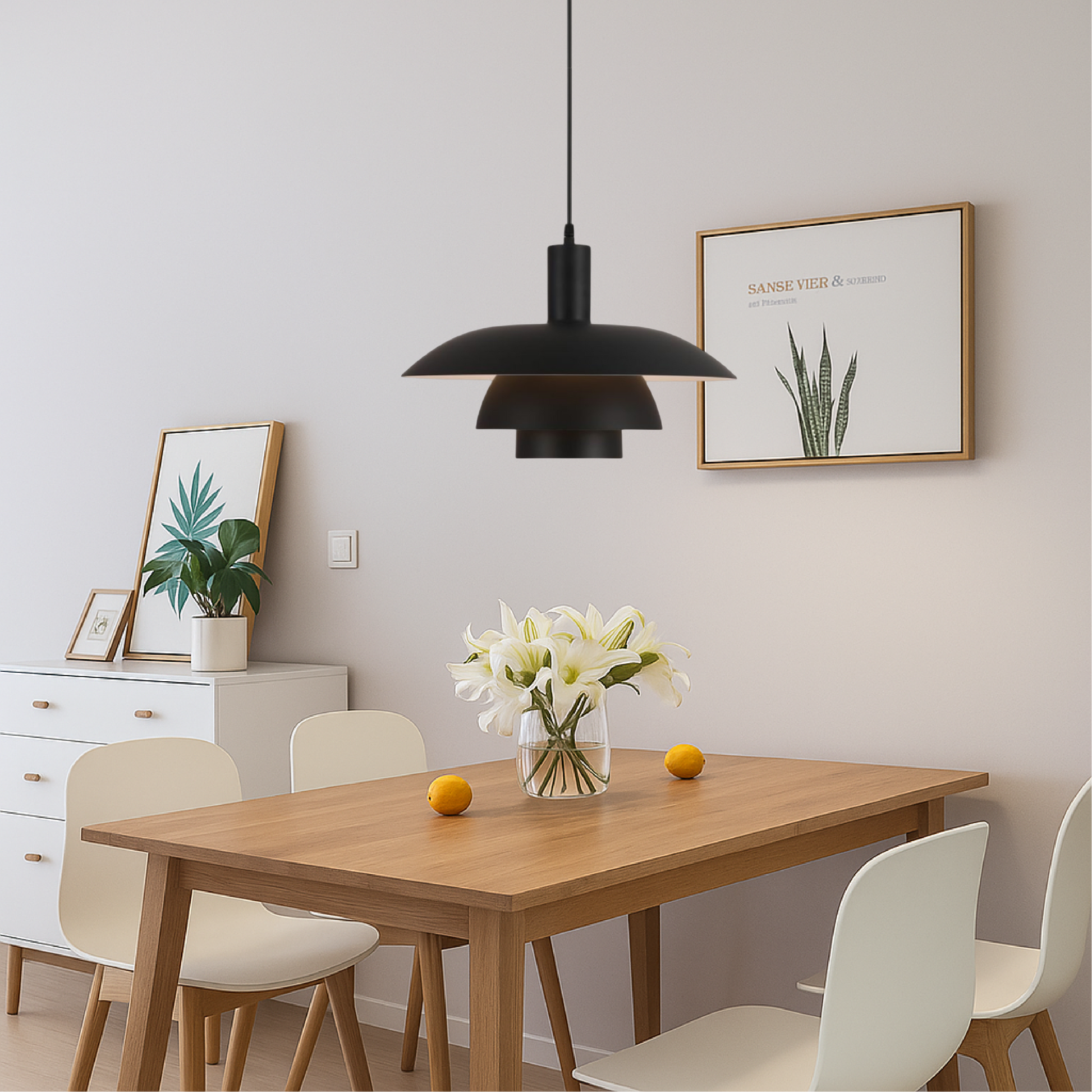 Scandinavian Design Hanging Light - Halri