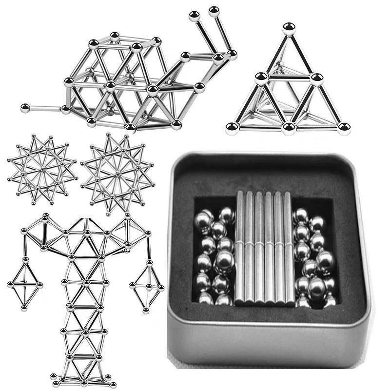 Magnetic Building Blocks Set for Kids Creative Play - Halri