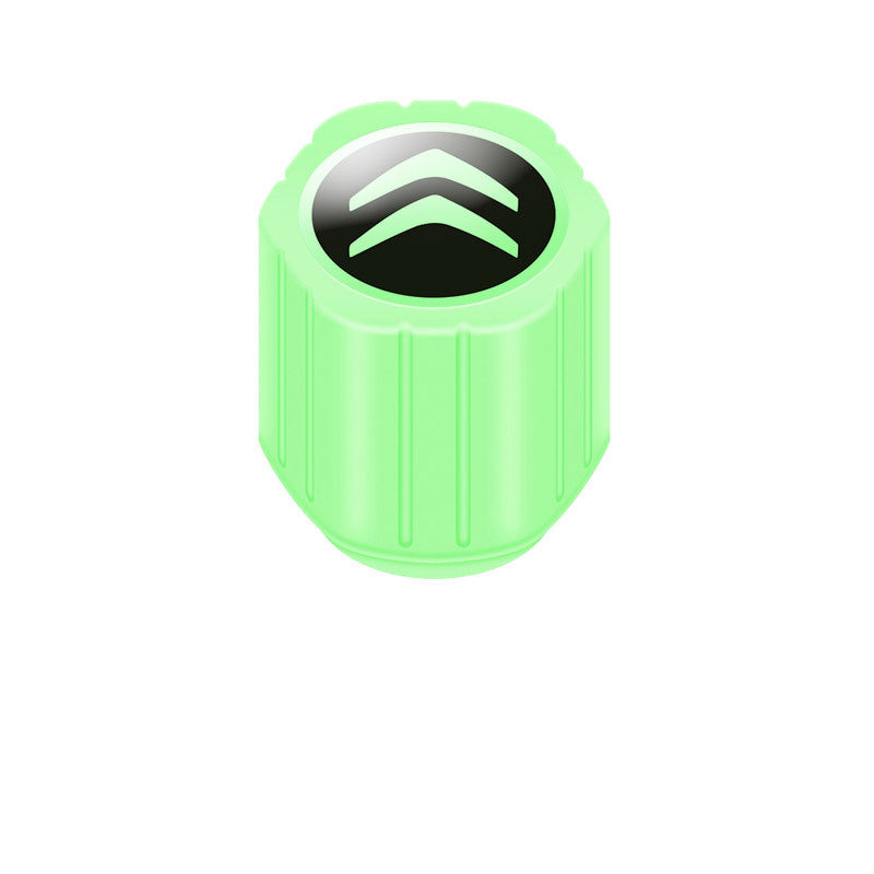 Bright Green Universal Tire Valve Stem Caps 20-Pack