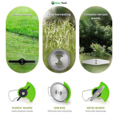 Portable Multi Tool Garden Trimmer with Adjustable Handle