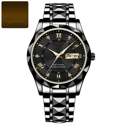 Premium Men's Water Resistant Luminous Wristwatch