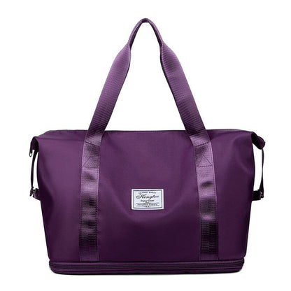 Waterproof Travel Duffel Bag with Extra Storage Space - Halri