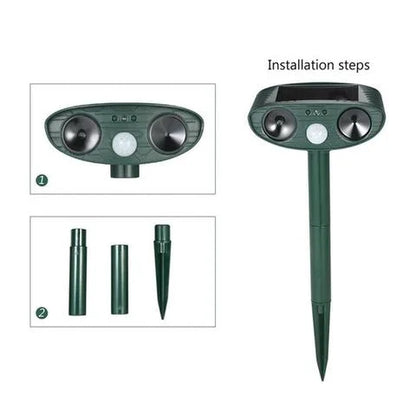 Outdoor Solar Powered Deer Repellent for Yard Protection