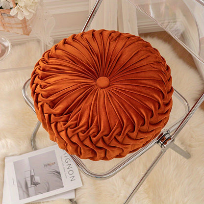 Soft Velvet Pumpkin Decor Cushion