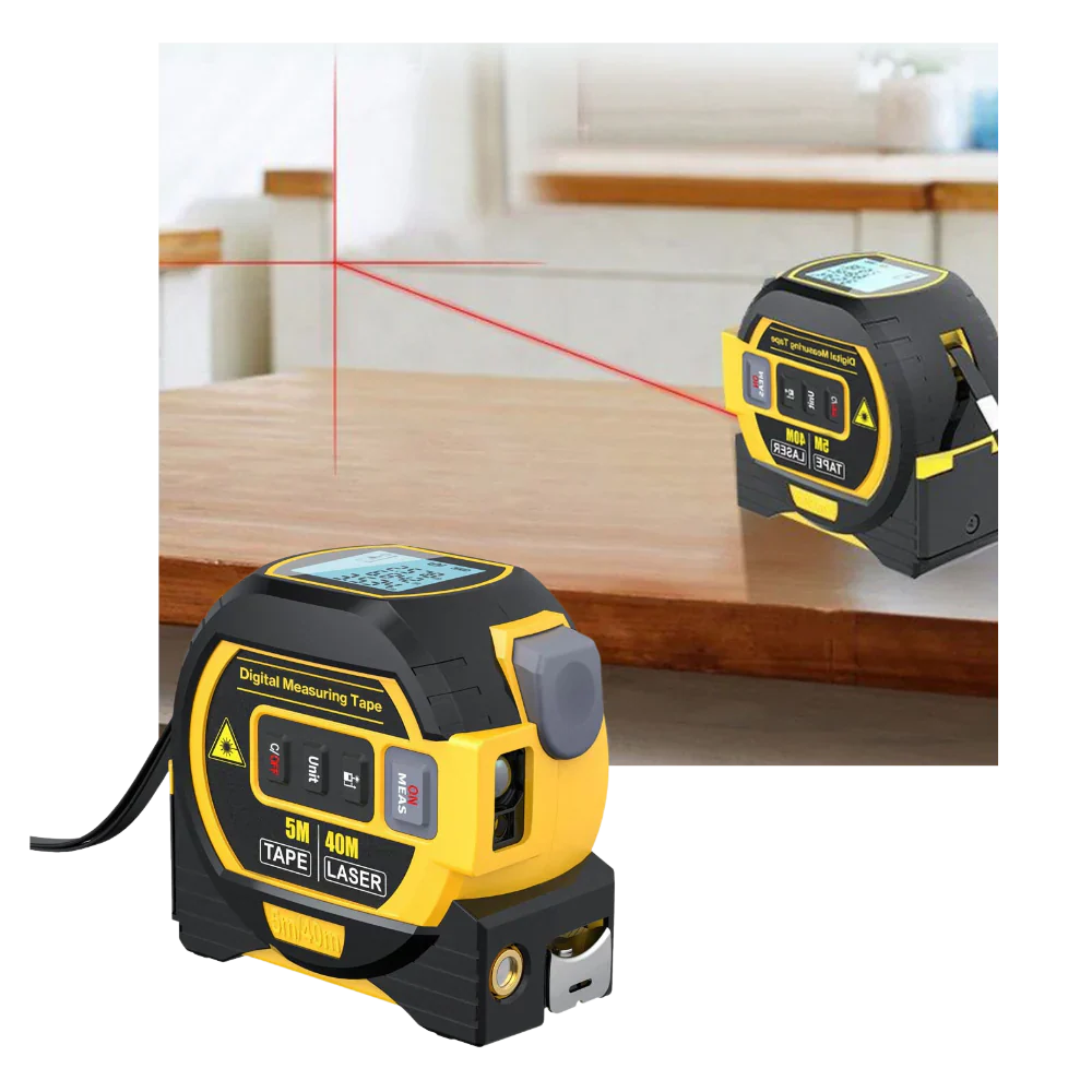 Multi-Function Digital Measuring Tape Tool