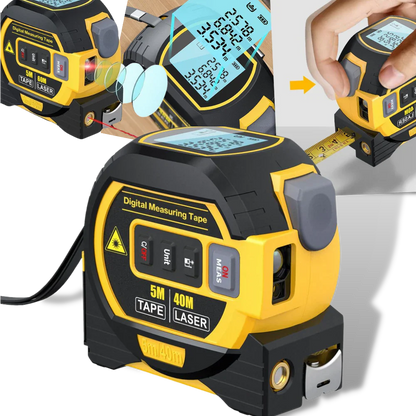 Multi-Function Digital Measuring Tape Tool