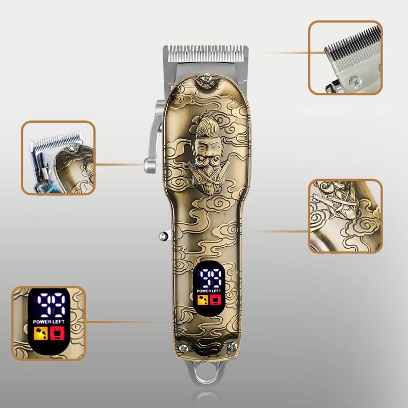 Premium 4-in-1 Grooming Clipper Set