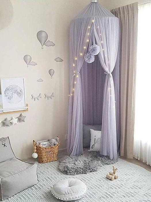 Soft Baby Bed Canopy - Cozy Nursery Shelter