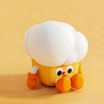 Fun Kids Nightlight - Colorful Silicone Lamp with Rechargeable Battery