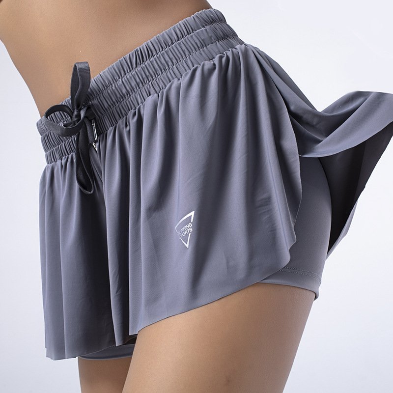 Casual Comfortable 2-in-1 Shorts Skirt