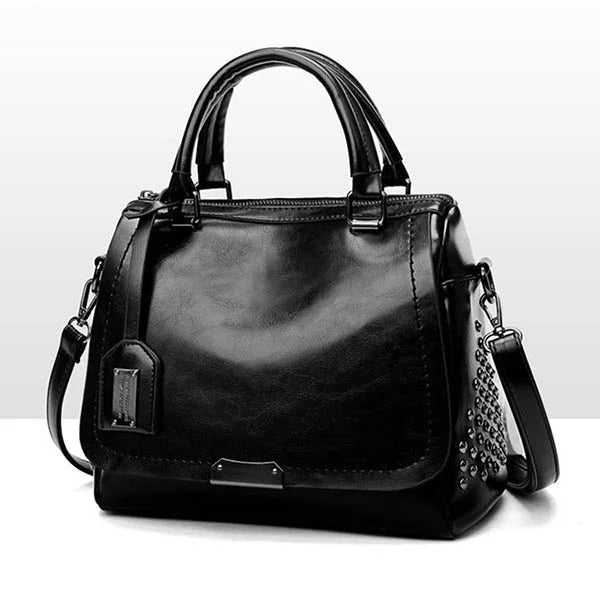Stylish Leather Tote Bag for Women - Halri