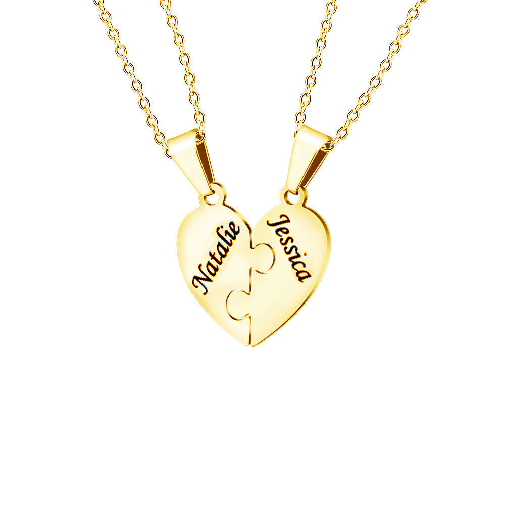 Customizable Heart Shaped Family Tree Necklace - Halri