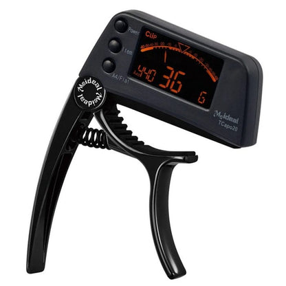 Digital Guitar Capo Tuner with LED Screen for Musicians