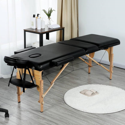 Folding Massage Table 84 - Adjustable Portable Spa Bed