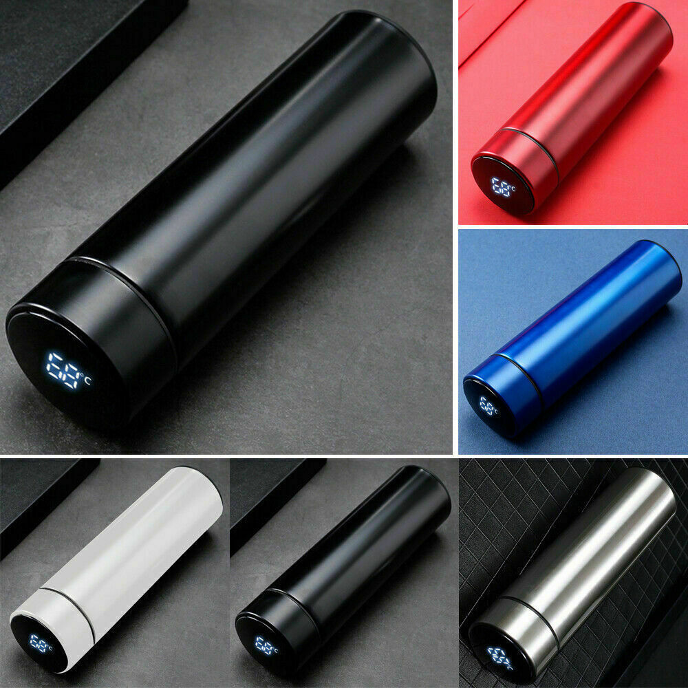 Insulated Digital Temperature Water Bottle