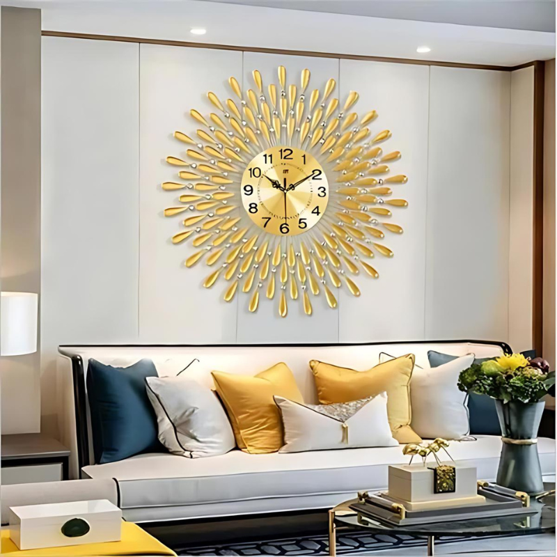 Big Modern Decorative Wall Clock - Halri