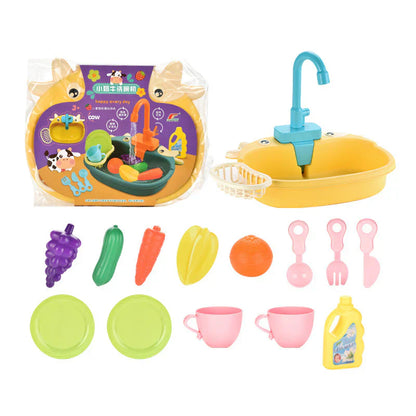 Kids Play Kitchen Sink - Water Play Set