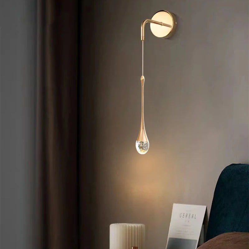 Stylish Glass Pendant Wall Light - Halri