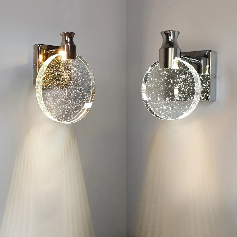 Stylish Round Wall Light - Halri