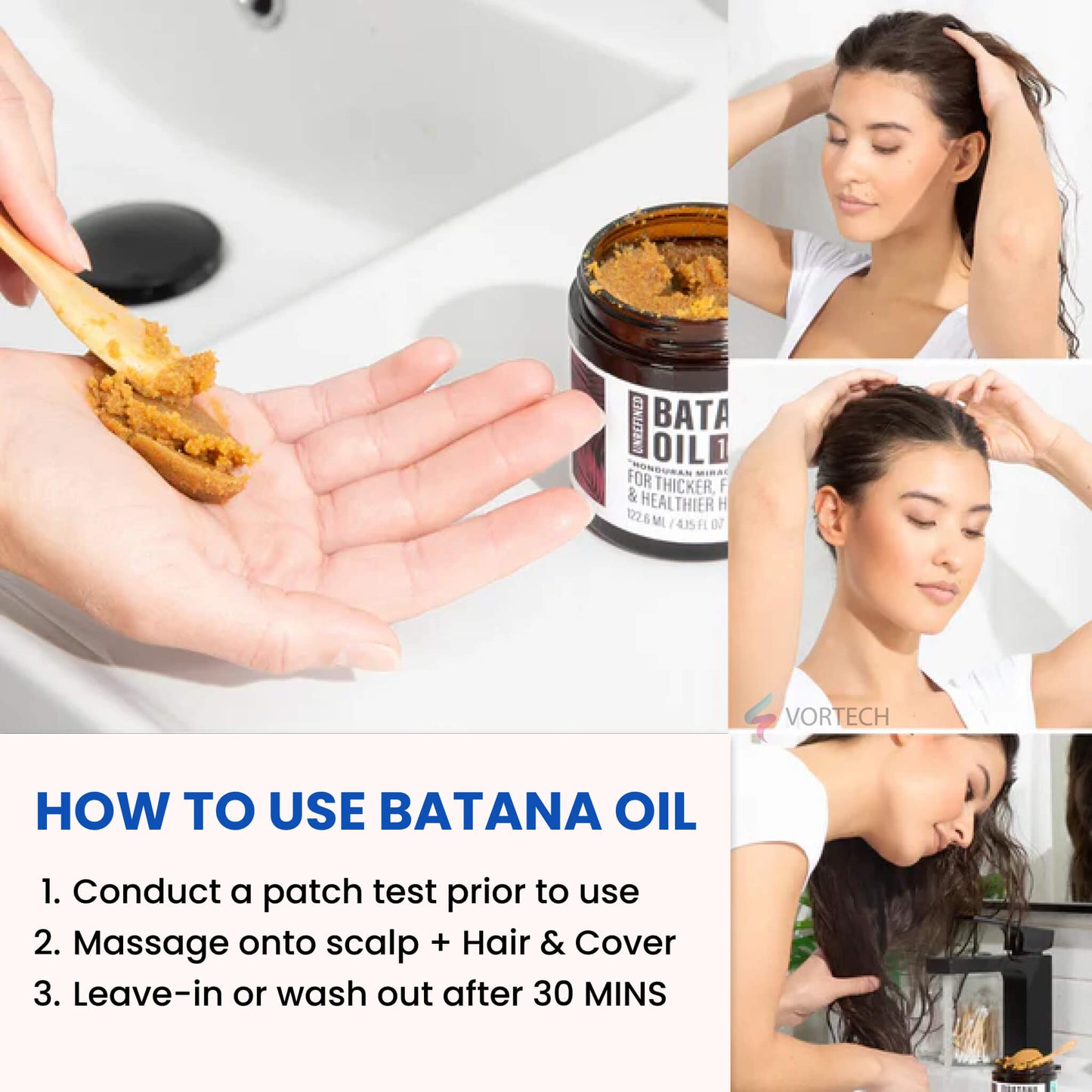 Natural Batana Oil for Skin and Hair Growth