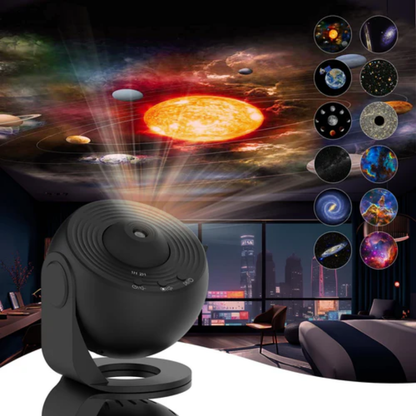 Colorful Night Sky Projector 360 Degree Lighting Effect - Halri