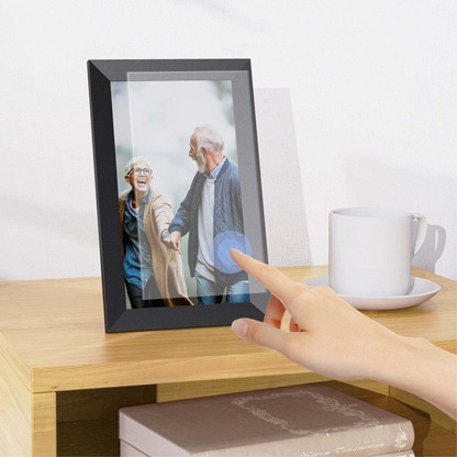 Wireless Digital LCD Photo Frame 10 Inch Touch Screen