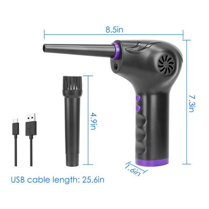 Portable Wireless Mini Compressed Air Duster Cleaner