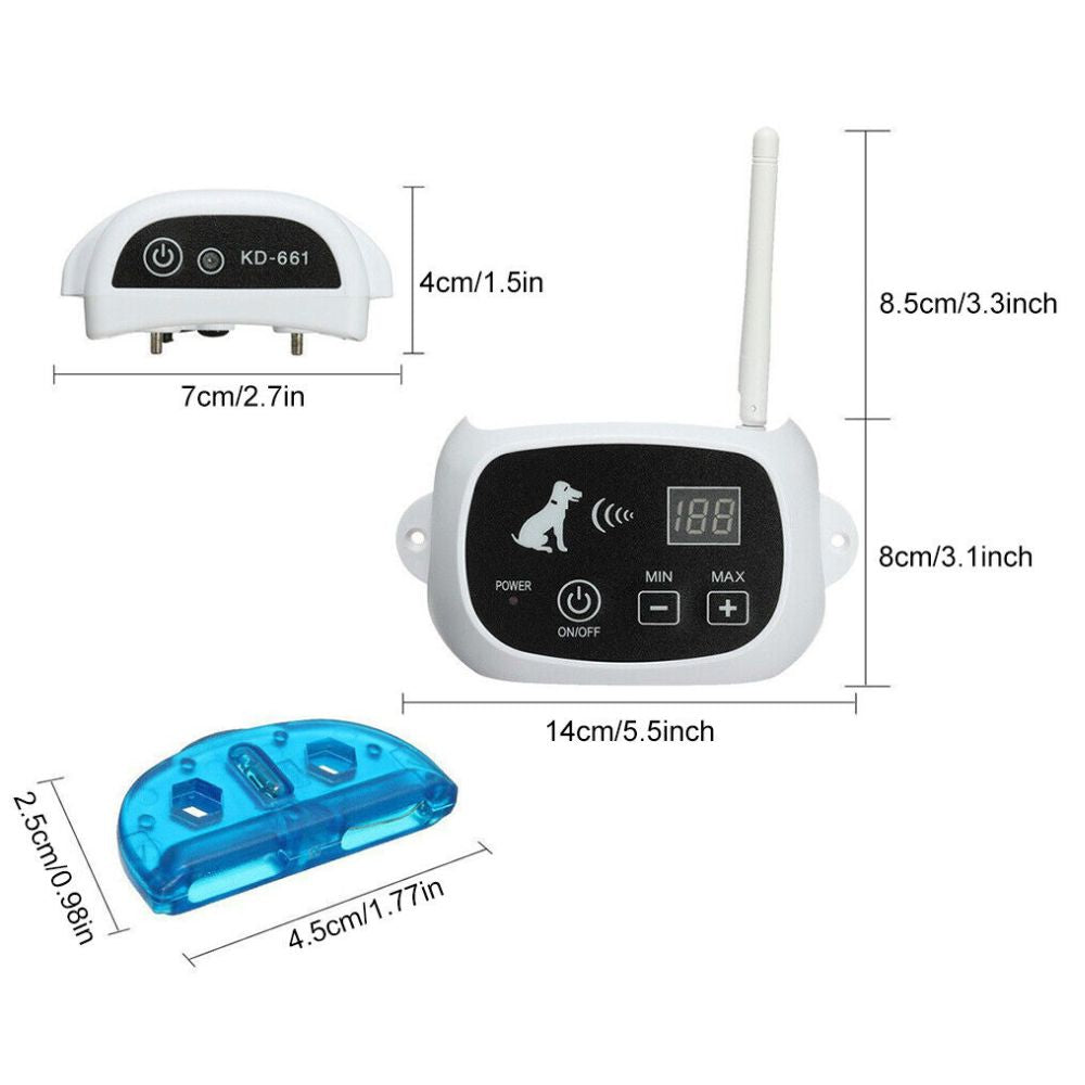 Easy Hidden Pet Electric Fence System Kit