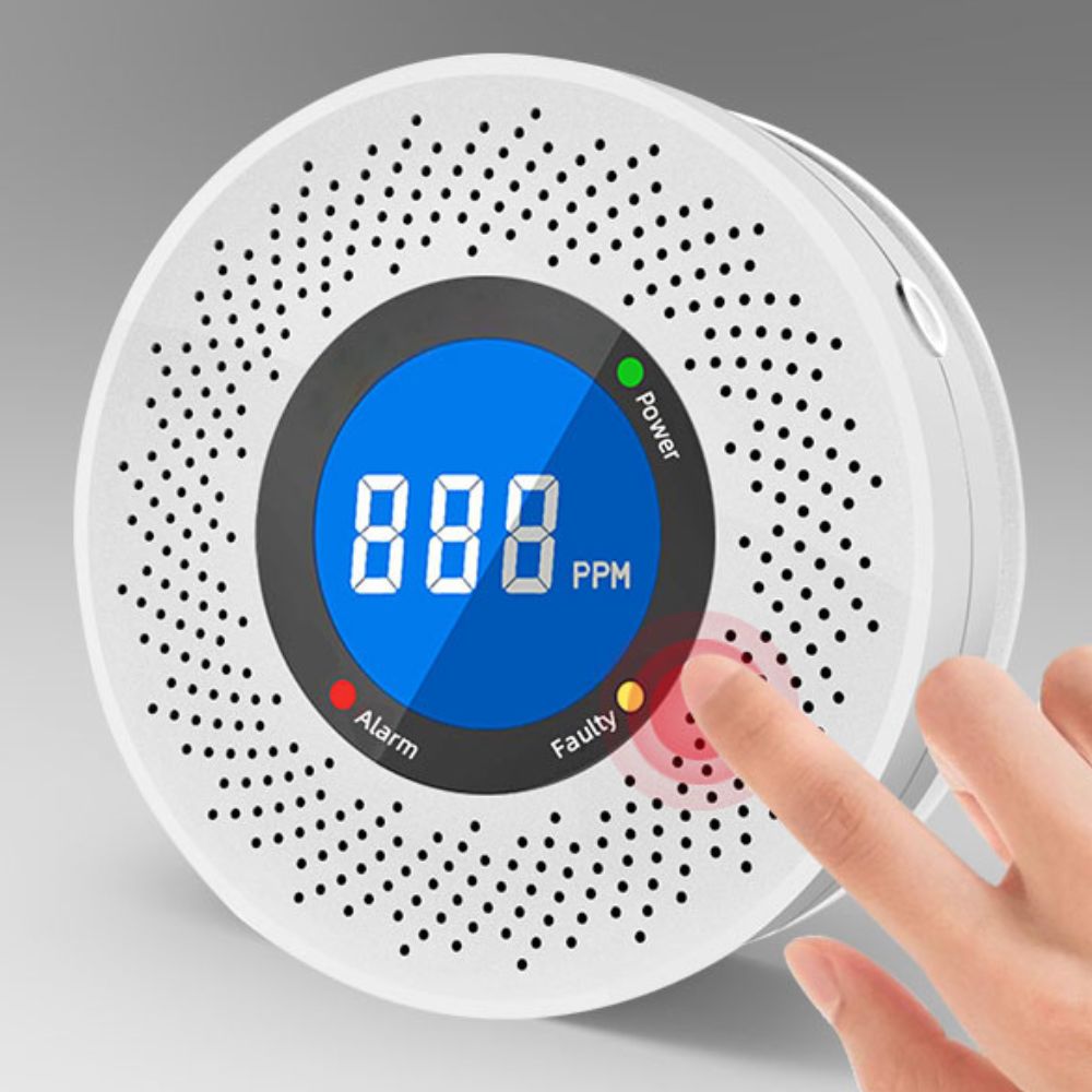 Digital CO Detector Smoke Alarm Sensor