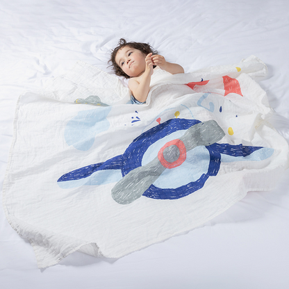 Soft Baby Blanket and Lightweight Swaddle Wrap - Halri