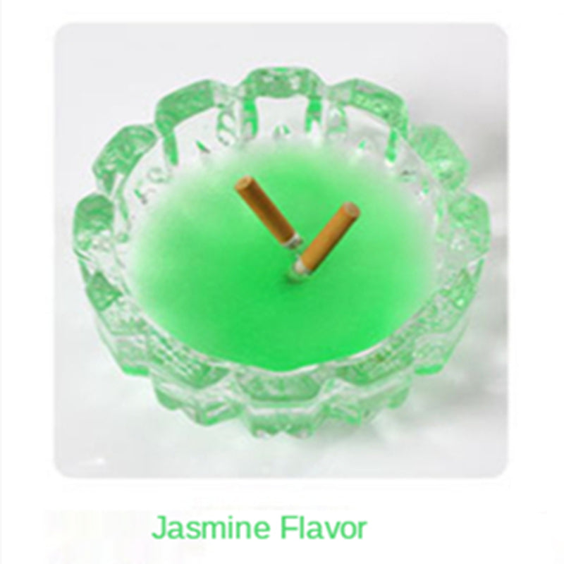Portable Smokeless Ashtray Air Freshener Gel