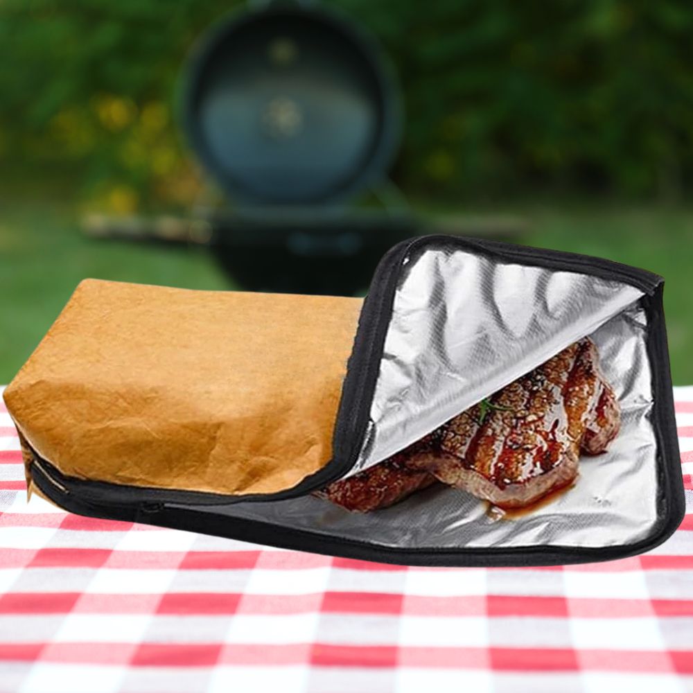 Thermal BBQ Food Resting Wrap Bag with Handle