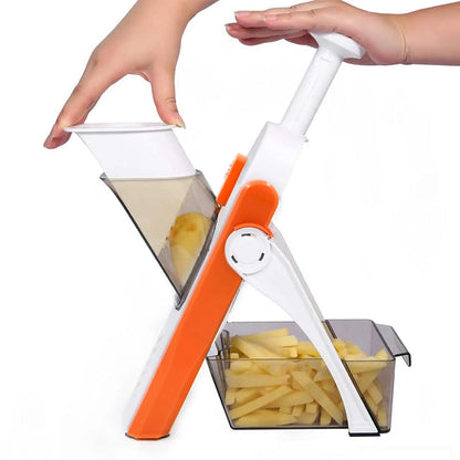 Premium Kitchen Veggie Cutter Stainless Steel