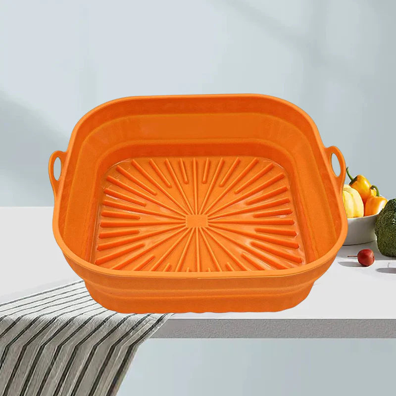 Non-Stick Air Fryer Grill Silicone Pan