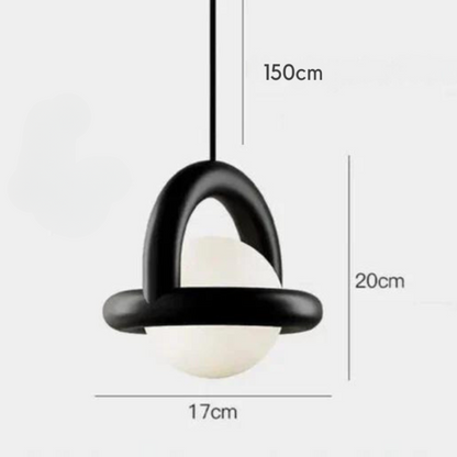 Halri | Modern Round LED Hanging Lamp