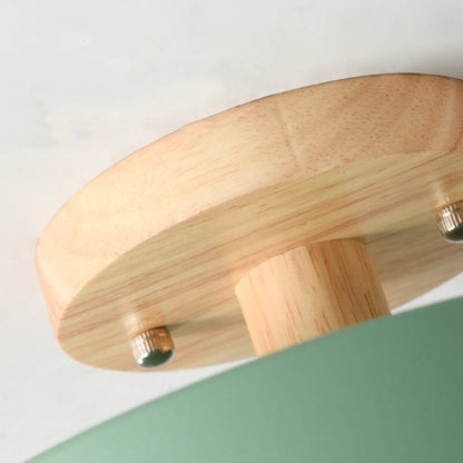 Simple Round LED Ceiling Light – Modern Semi Flush Mount - Halri