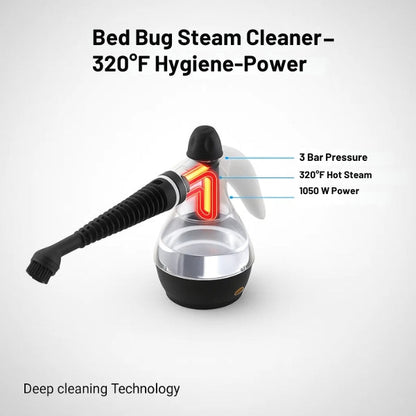 Powerful Hot Vapor Cleaner for Bed Bugs and Sanitizing