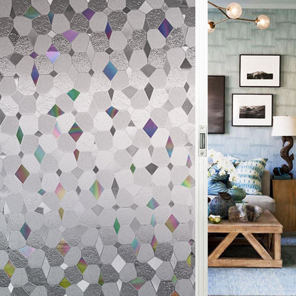 Colorful Glass Window Sticker Film