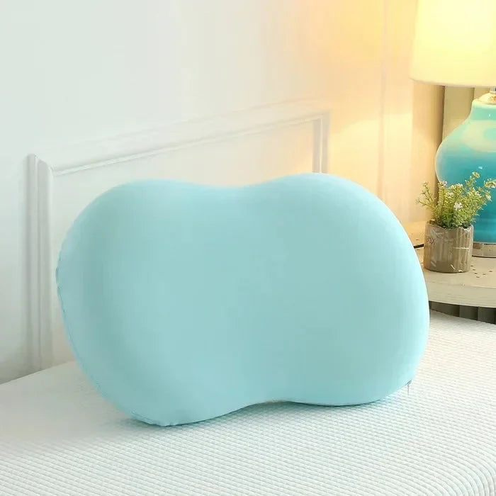 Contoured Pillow for Support and Cozy Sleep