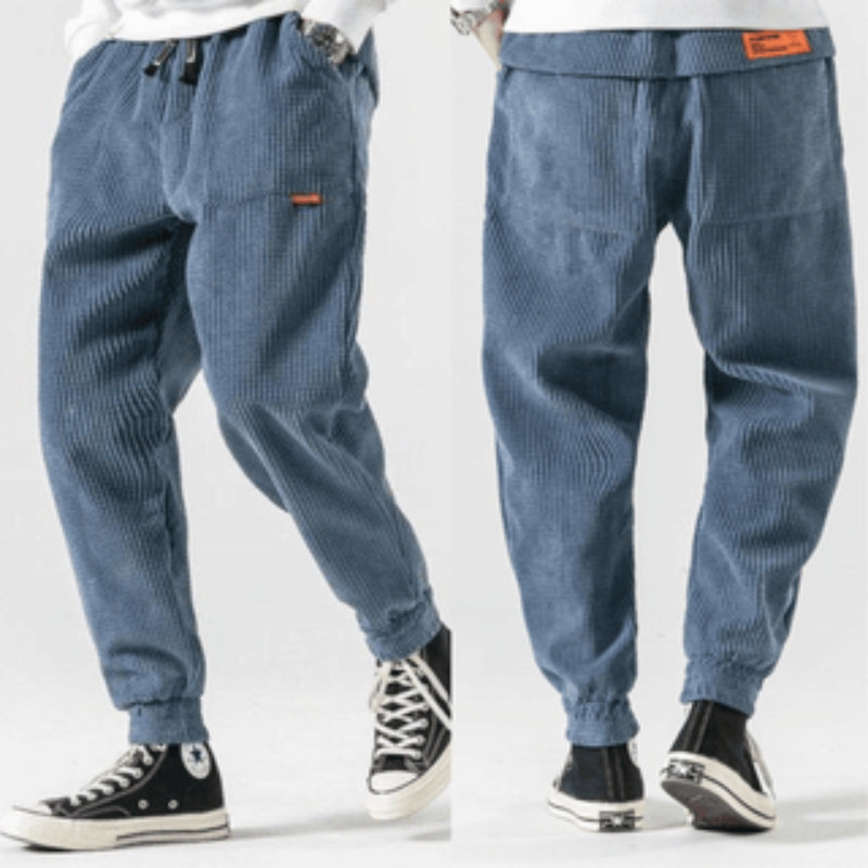 Comfortable Loose Fit Jogger Pants with Side Pockets