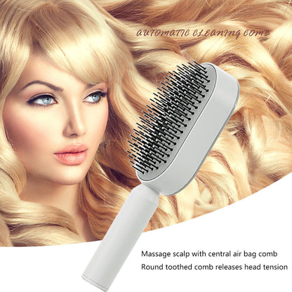 Easy Clean Detangling Hair Brush