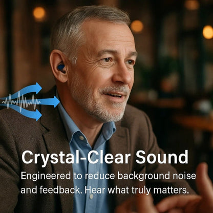 Discreet Rechargeable Hearing Aids with Noise Reduction