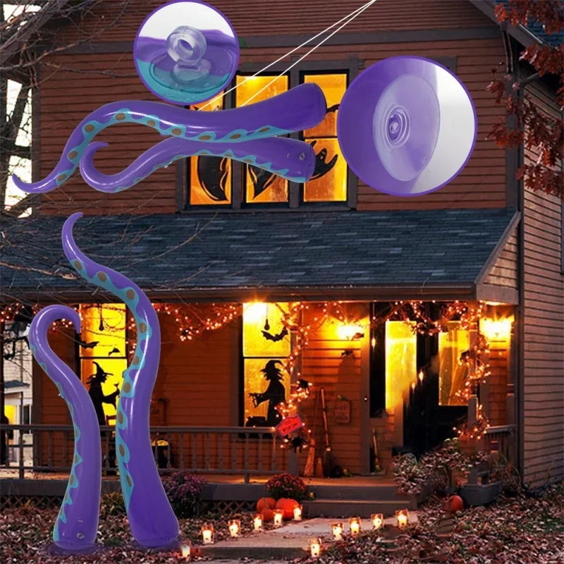 Large Blow Up Octopus Halloween Party Decorations