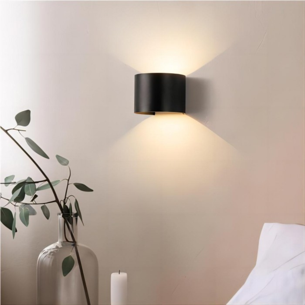 Contemporary LED Cube Wall Light - Halri