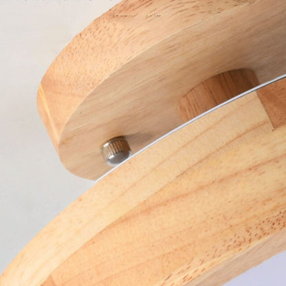 Simple Round LED Ceiling Light – Modern Semi Flush Mount