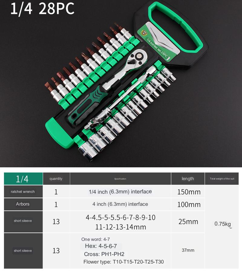Multi-Tool Adjustable Spanner Wrench Set